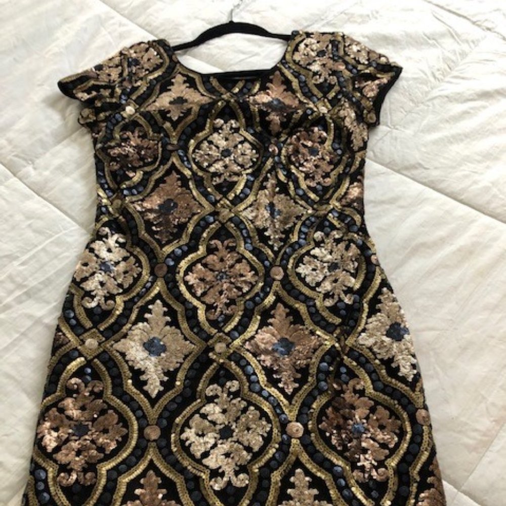 Stunning sequin dress sz 2